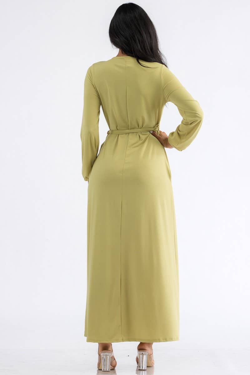 H&H Fashion Inc. - Wholesale Dress - Women's - HH548X1-LS PLUS SIZE LONG SLEEVE MAXI DRESS2