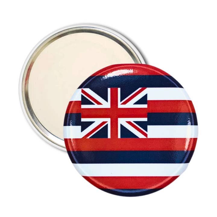 Miroir de sac - Drapeau de l'État d'Hawaï - États-Unis pour la vente par Worldwide Souvenirs