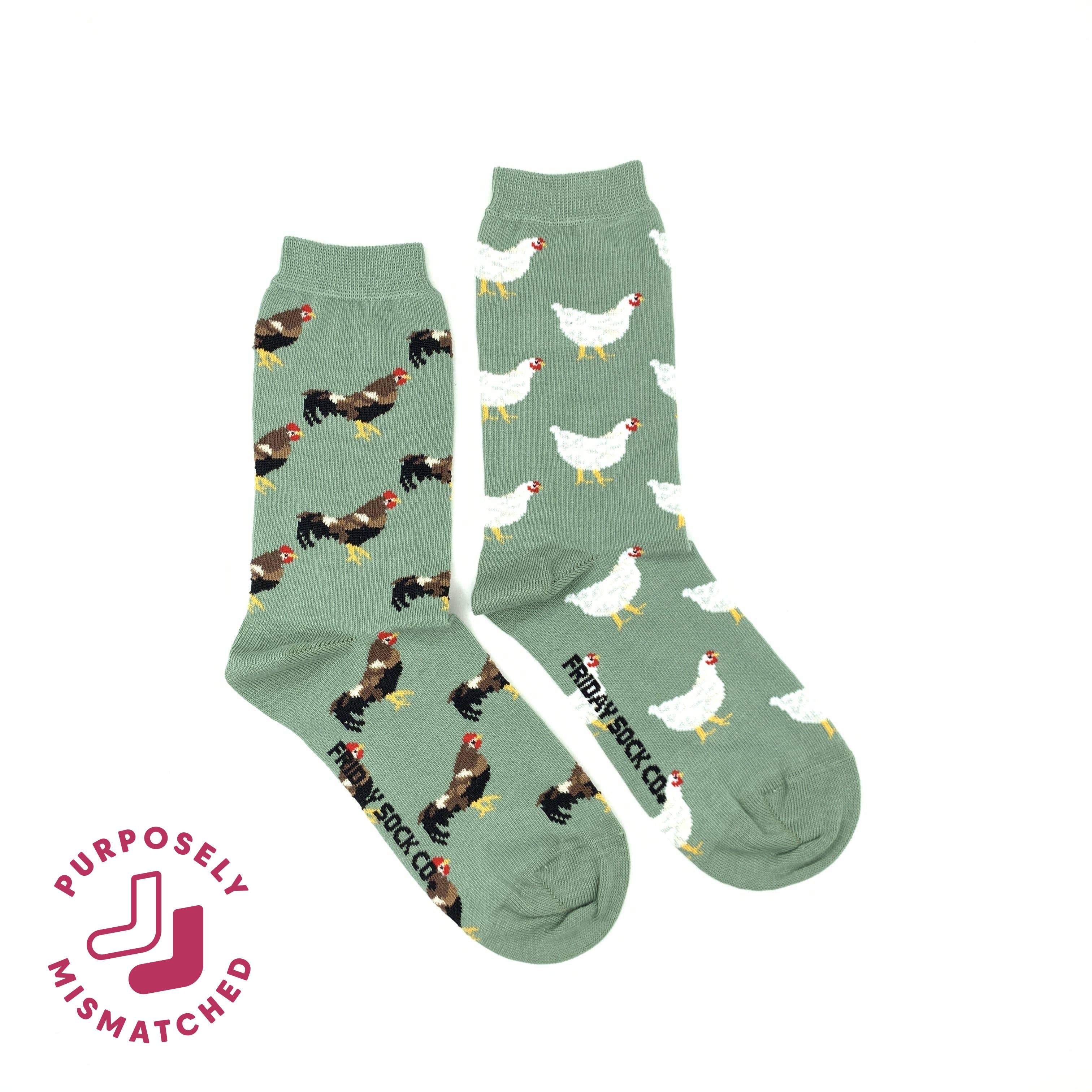 Friday Sock Co. - Wholesale Socks - Women's - Women’s Chicken & Rooster Socks