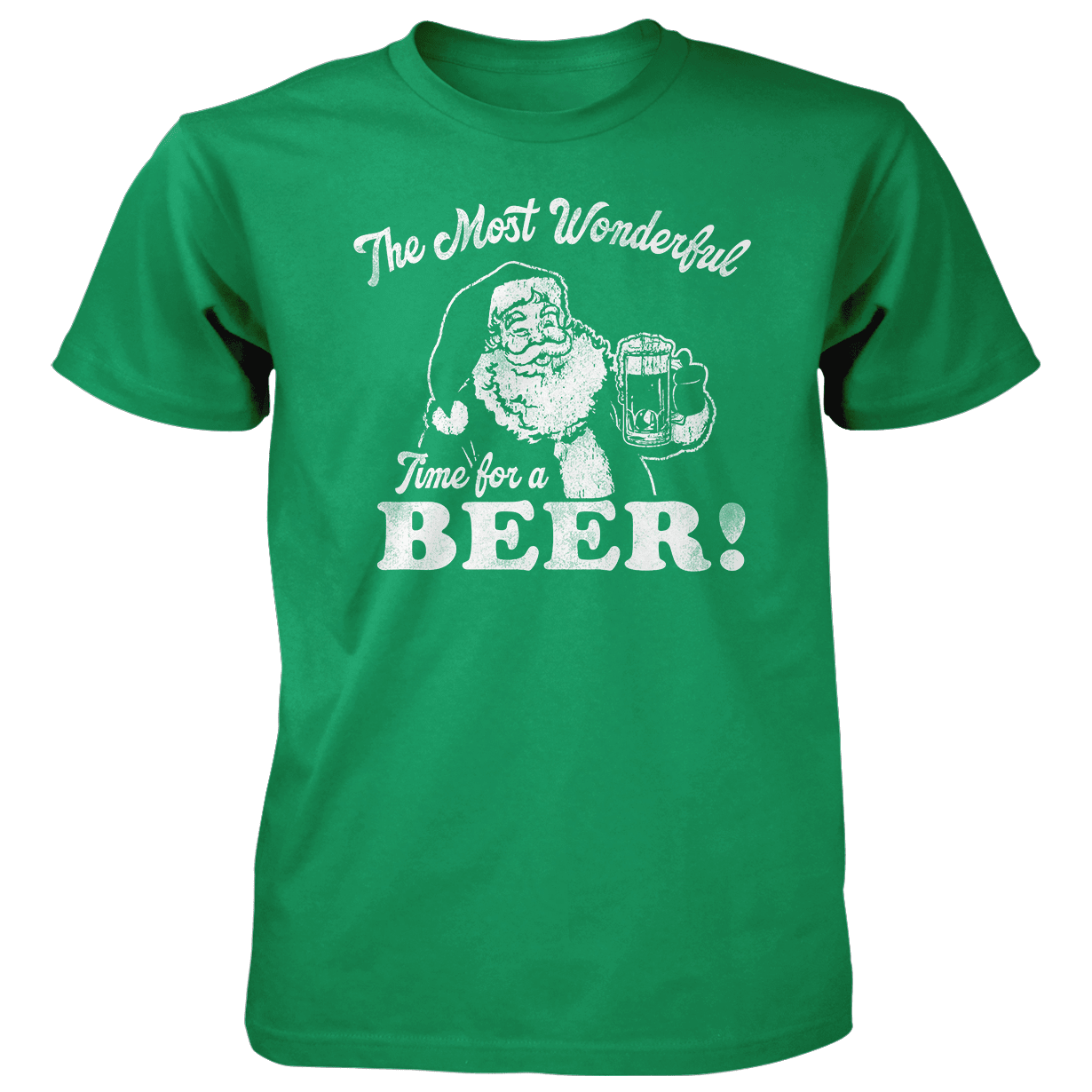 Seasons Spirit – wholesale T-shirt – Unisex – Most Wonderful Time Beer - 4.5 oz Cotton T-Shirt4