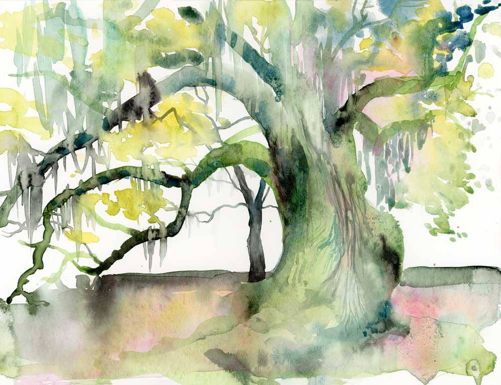 Lyla Clayre Studio - Wholesale Art Print - "Tree of Life" Watercolor Fine Art Print1