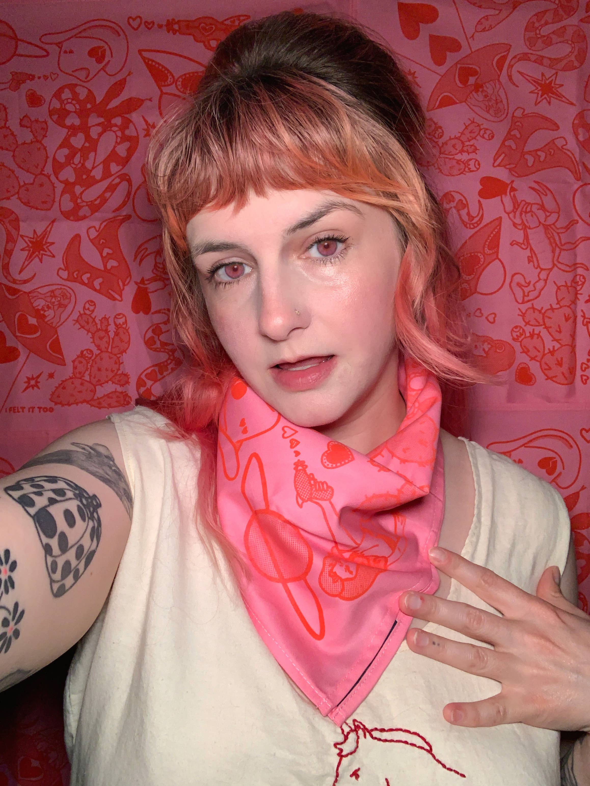 I Felt It Too - Wholesale Bandana - Women's - Cosmic Cowgirls Bandana3