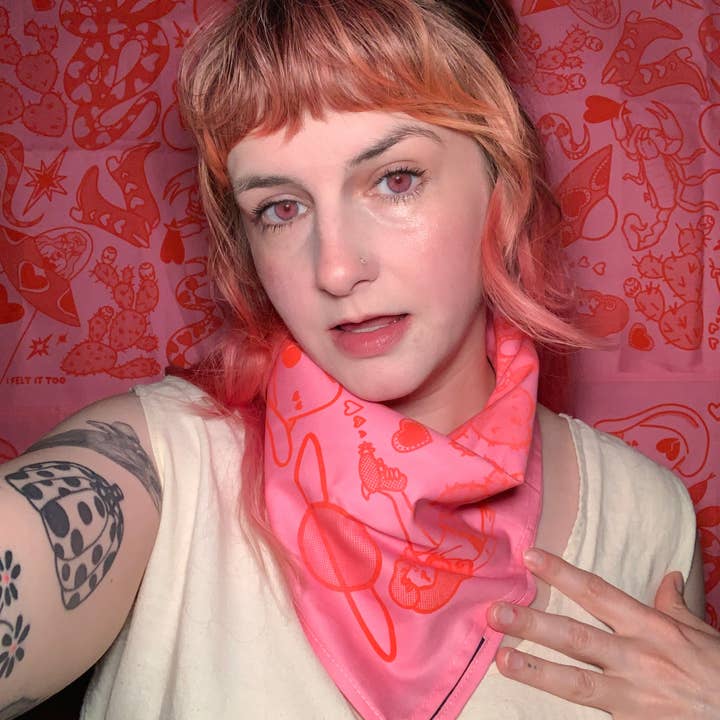 I Felt It Too - Wholesale Bandana - Women's - Cosmic Cowgirls Bandana3