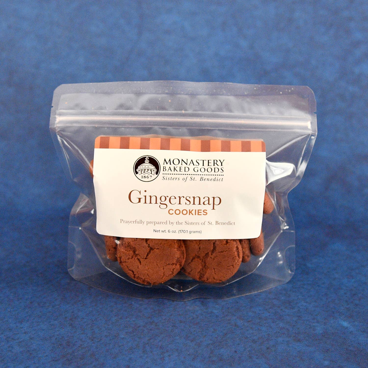 Monastery Baked Goods - Wholesale Cookie - Gingersnap Cookies (6-oz)