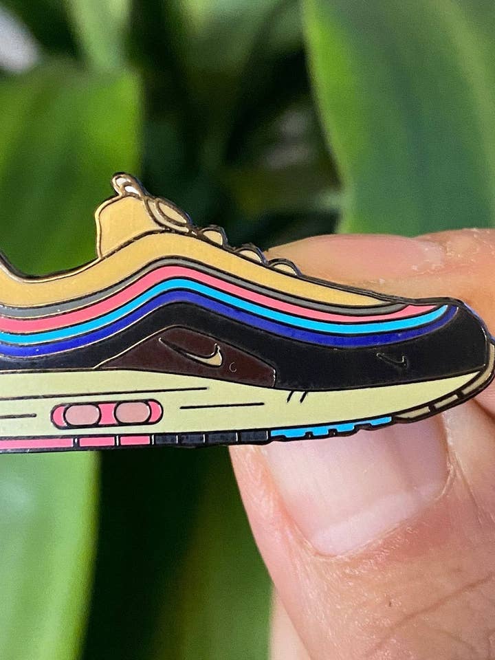 Sean Wotherspoon AirMax 1/97 Hard Enamel Pin for wholesale by Hype Pins