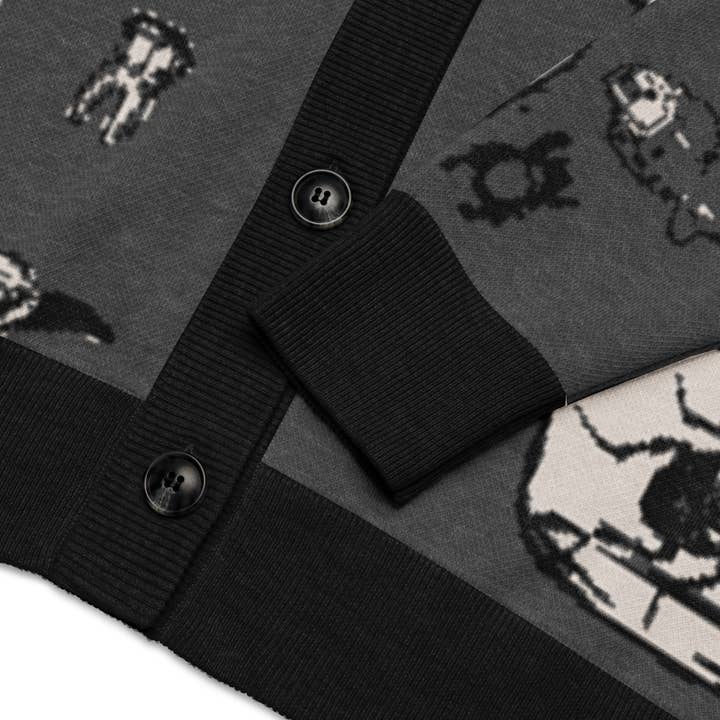 The Oblong Box Shop™ - Wholesale Cardigan - Women's - Rare Specimens Cardigan Sweater - MADE TO ORDER4