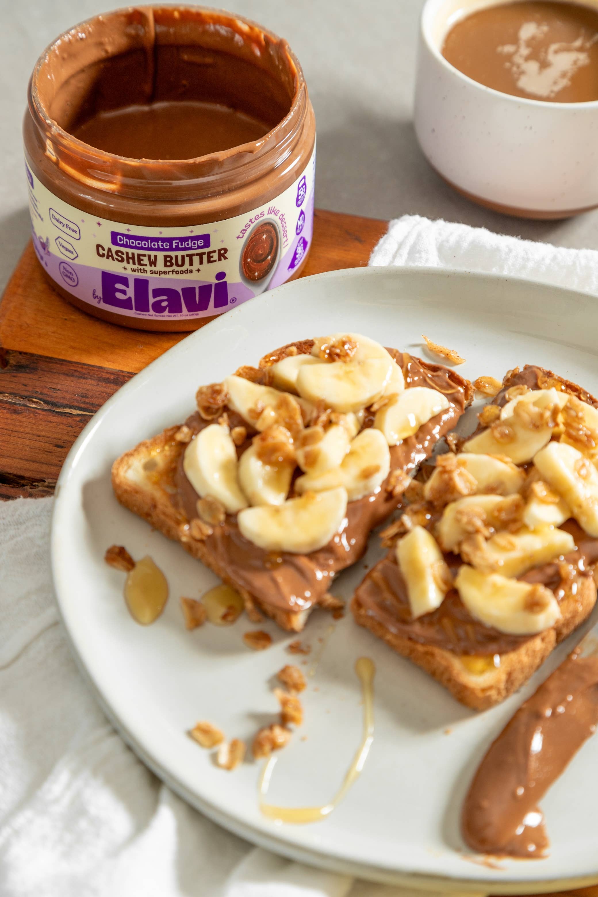 Elavi - Wholesale Nut Butter - Chocolate Fudge Cashew Butter w/ Antioxidants: Vegan5