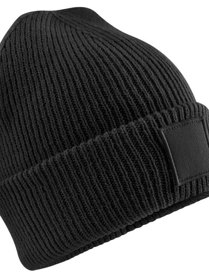 Beechfield - Berretto con Risvolto Profondo e Patch Tonale per Bambini per la vendita all'ingrosso da parte di Pierre Francis