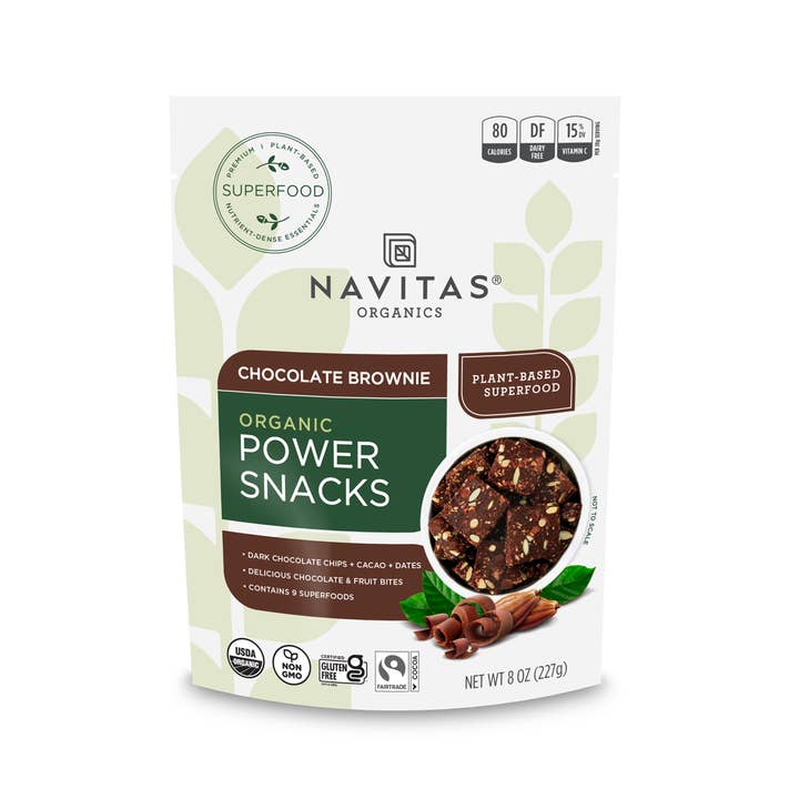 Navitas Organics - Wholesale Snack Bar - Power Snacks Chocolate Brownie