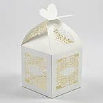 Doily Off-White Favour Box for wholesale by Imaginediy