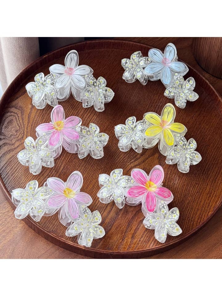 Beau - Pince à cheveux fleur couleur bonbon pour la vente par WEST AUSSIE SUPPLIES