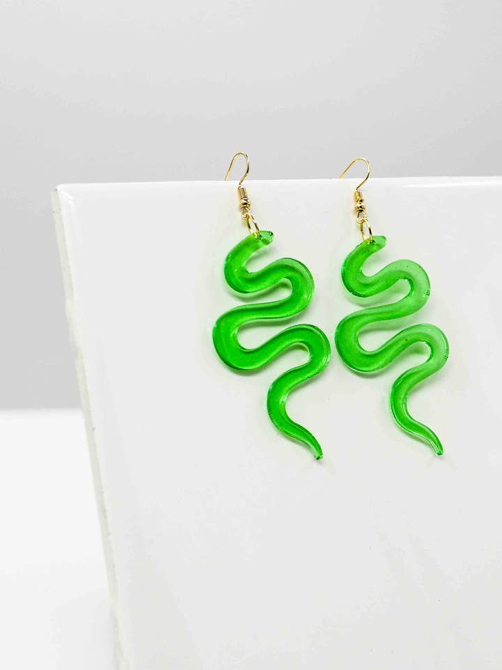 Snake Charmer in Light Green for wholesale by West Moon Collective