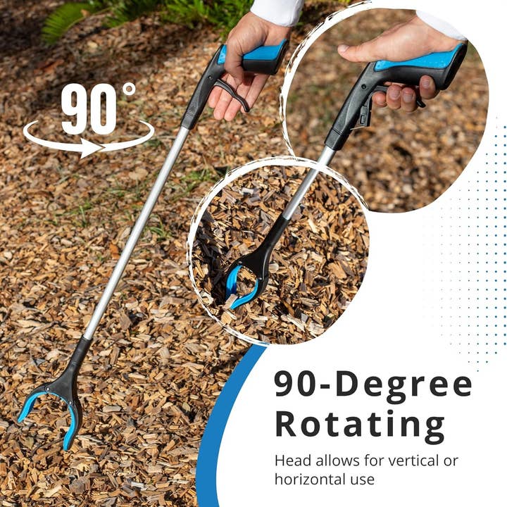 Crover - Wholesale Kitchen Tool/Gadget - 32" Grabber Reacher Tool with Rotating Head5