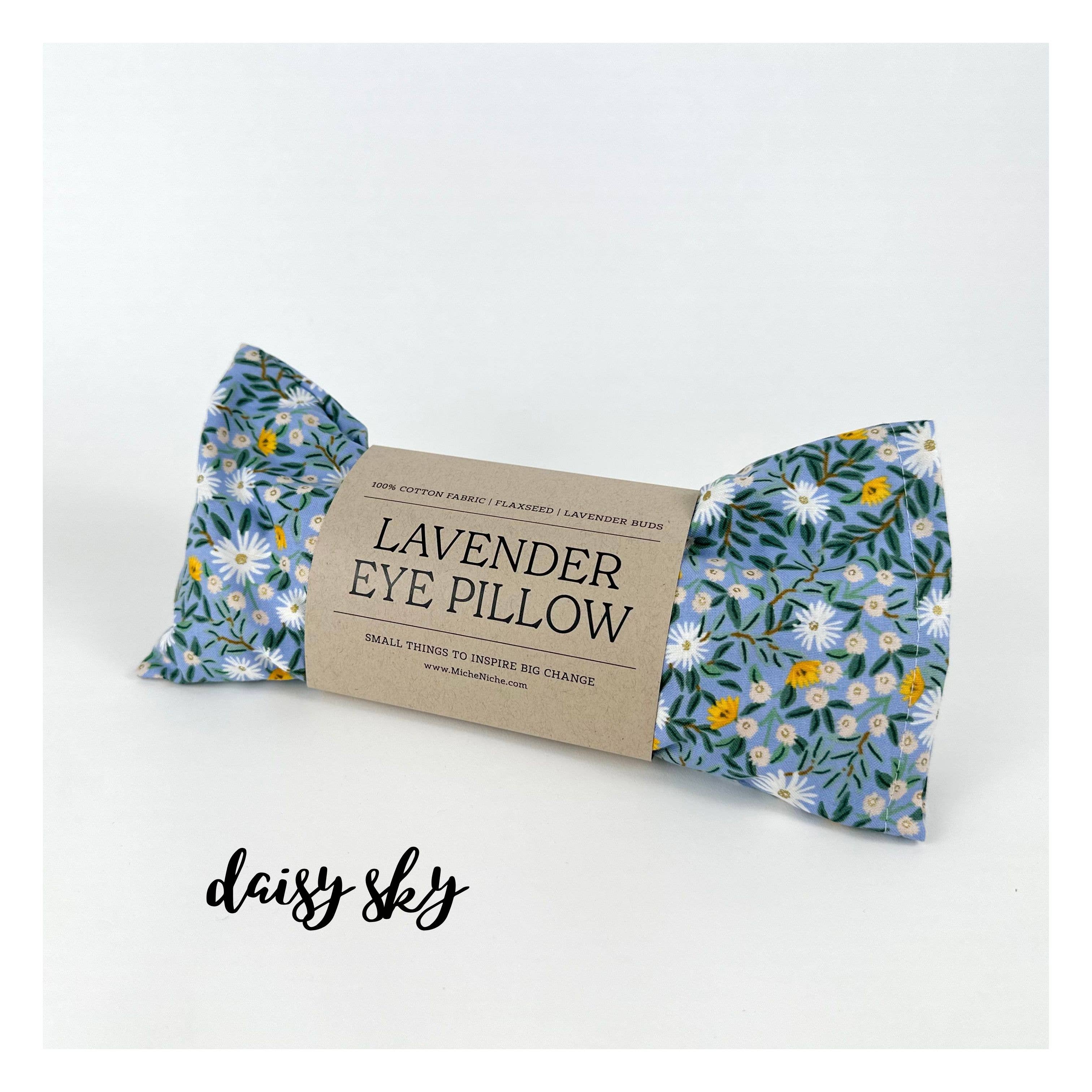 Miche Niche - Venta al por mayor Cojín de spa/terapia - Almohada para ojos color lavanda | Colección Rifle Paper Co4