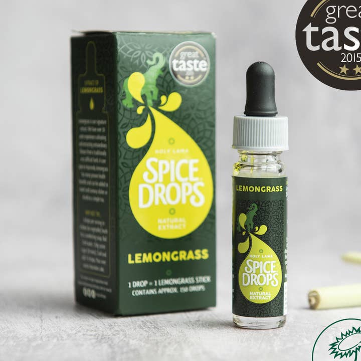 Lemongrass Natural Extract, Spice Drops, Oil, Award Winning for wholesale by Holy Lama Naturals