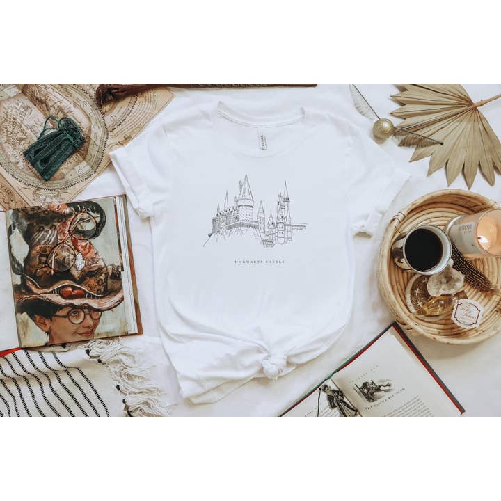 Wizarding Castle shirt for wholesale by Chubby mermaids llc