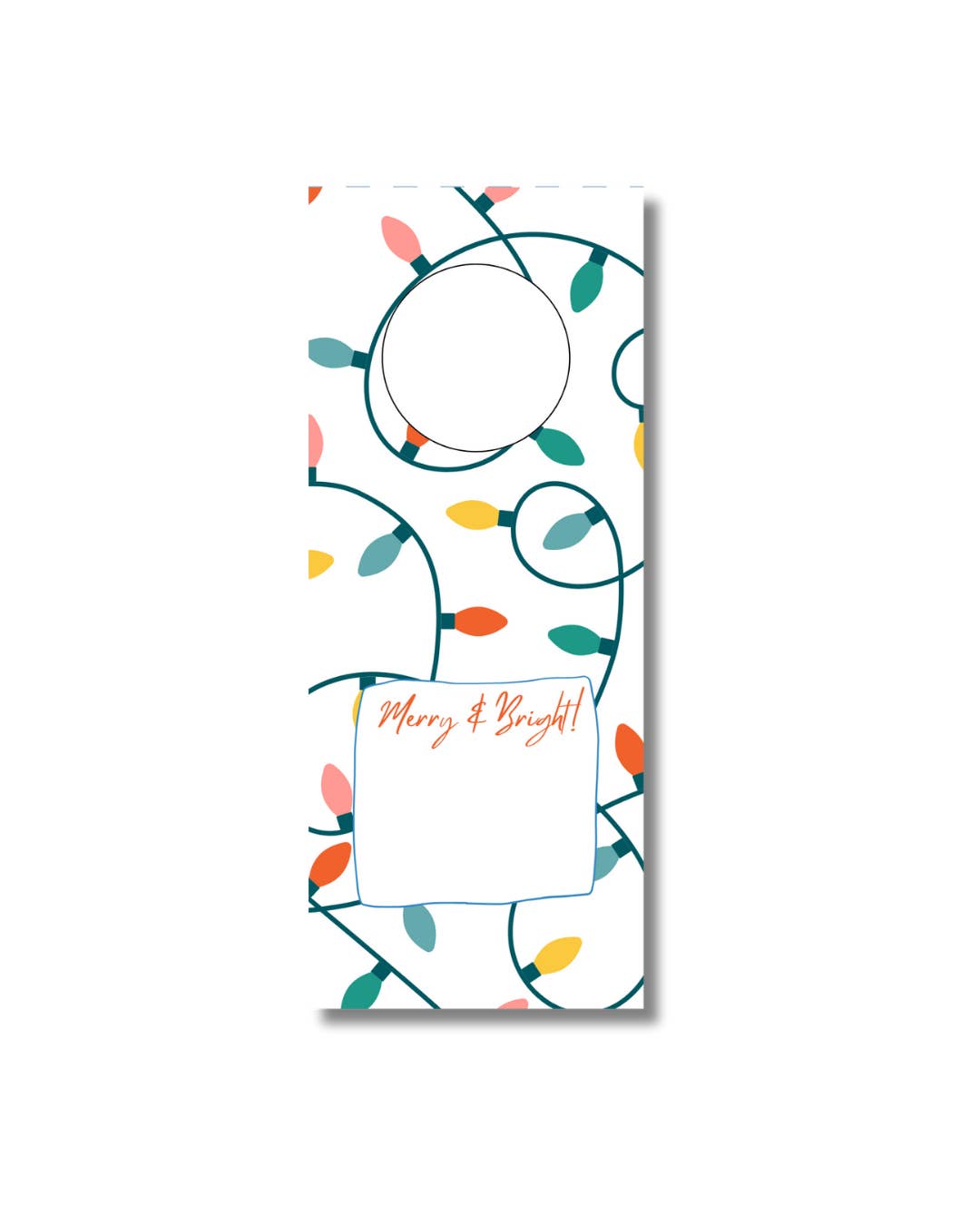 Etiquetas de Presente para Garrafas de Vinho com Luzes de Natal – Conjunto de 6, Fabricado nos EUA por atacado de Duncan Sister Designs