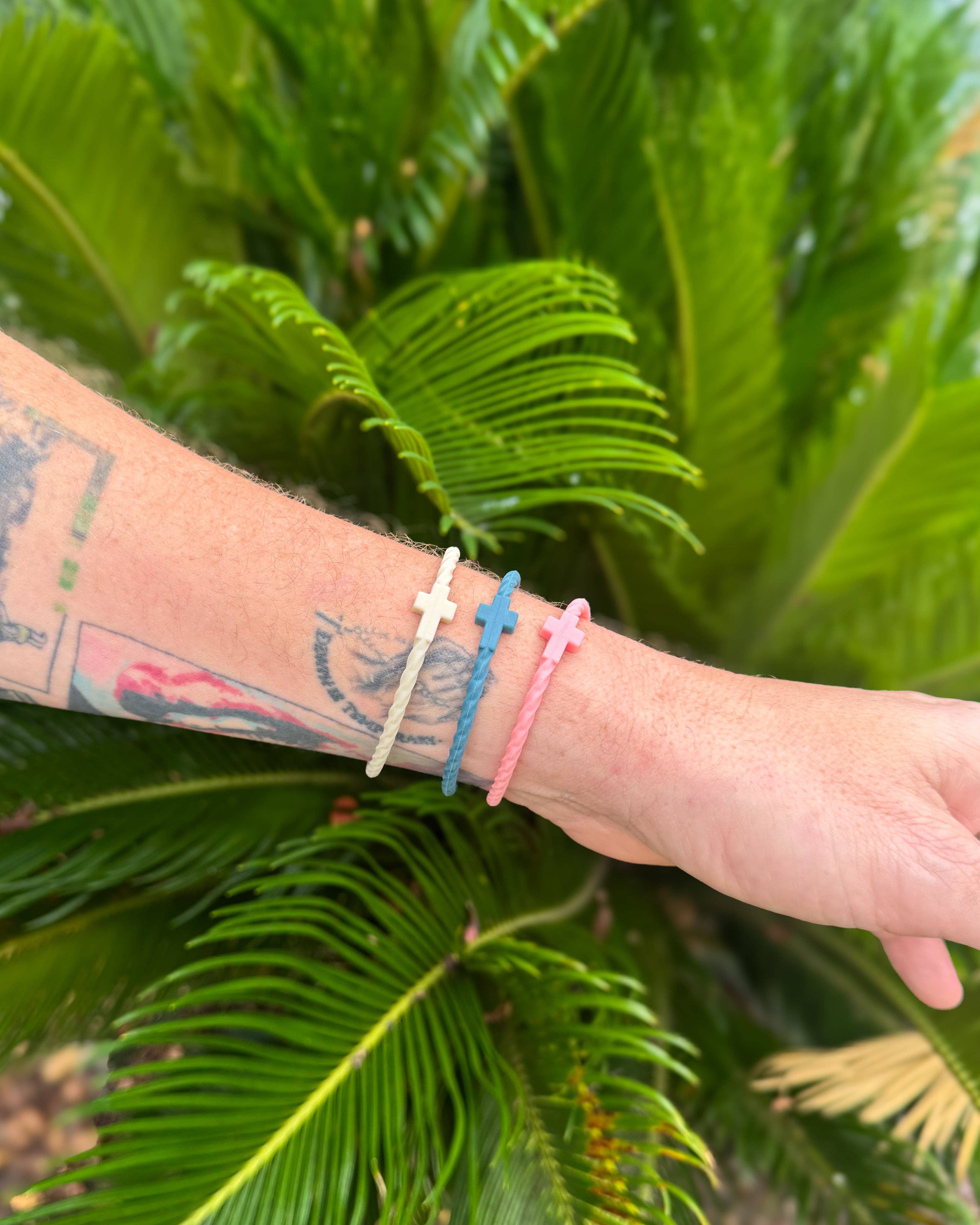 In God We Must - Wholesale Jewelry Set - Infinity Cross Bracelets- Horizon1