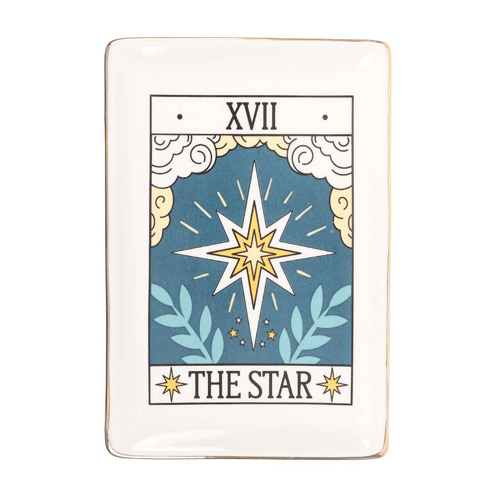 WONDER IMPORTS AUSTRALIA - Wholesale Jewellery dish - The Star Vintage Tarot Trinket Dish1