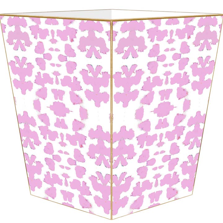 Chintz Rose Laura Park Papierkorb aus Holz für den Großhandel von Marye-Kelley