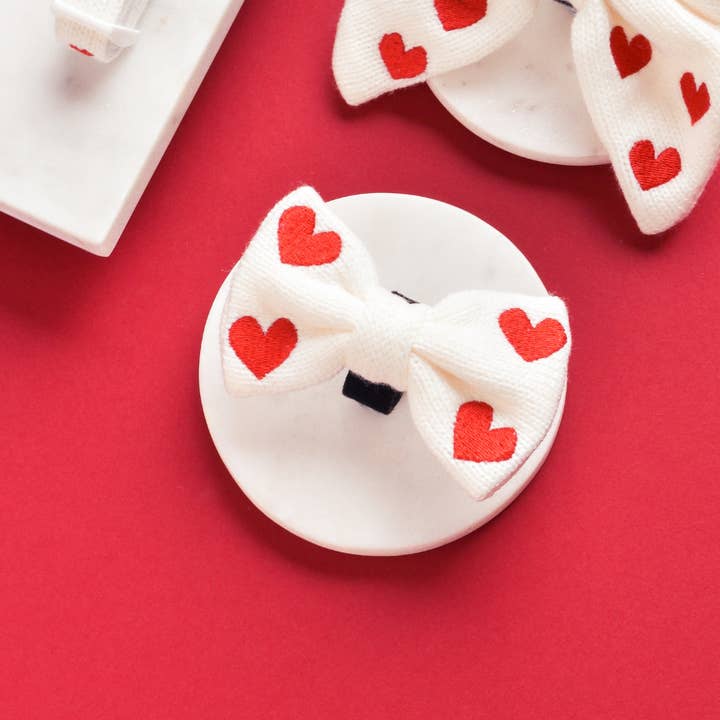 Hugs & Knitted Bow Tie for wholesale by Cocopup London