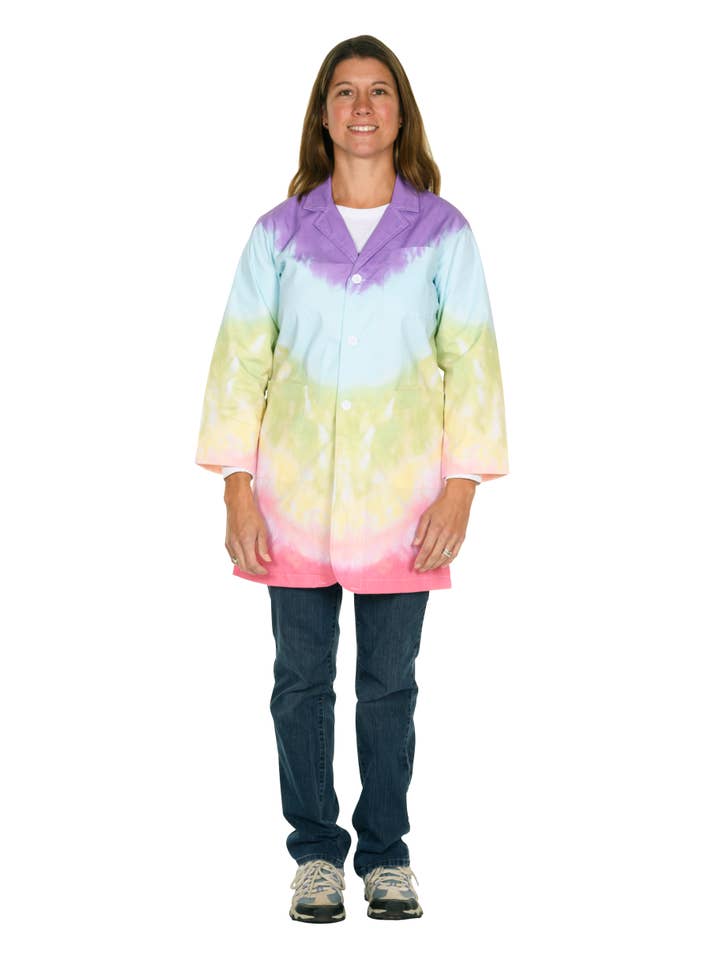 Aeromax Toys - Wholesale Costume – Women's - Tie Dye Lab Coat