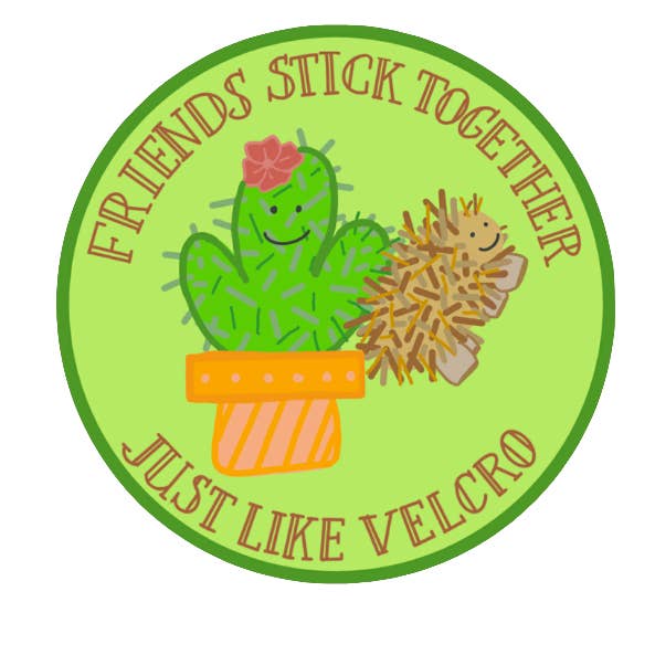 Sticky Friends Sticker for wholesale by Magnolia Marks Studio
