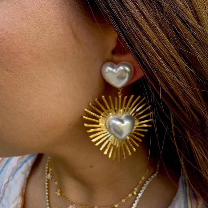 Gemelli - Wholesale Stud/Post Earrings - Radiant Pearl Earring1