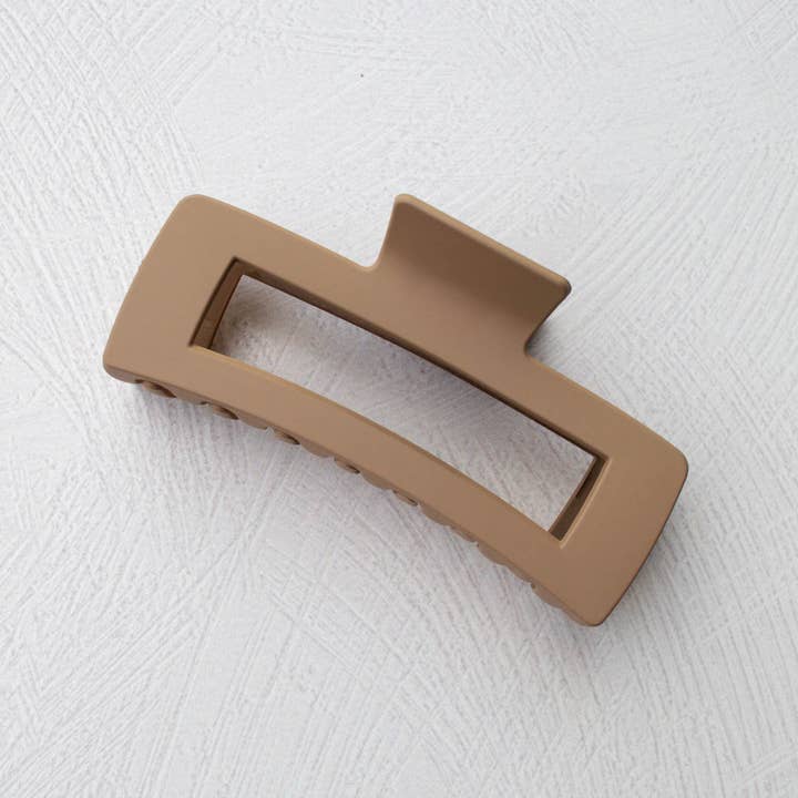 Tiepology - Wholesale Hair Clip - Women's - Jumbo Size 5 Inch Solid Long Square Hair Clip9