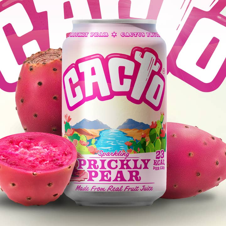 Cacto - Mousserande kaktusvatten med fikonkaktus - 330 ml för wholesale av Cacto Drinks