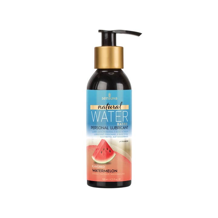 Natural Water-Based Personal Lubricant - Watermelon 4 oz. for wholesale by Sensuva