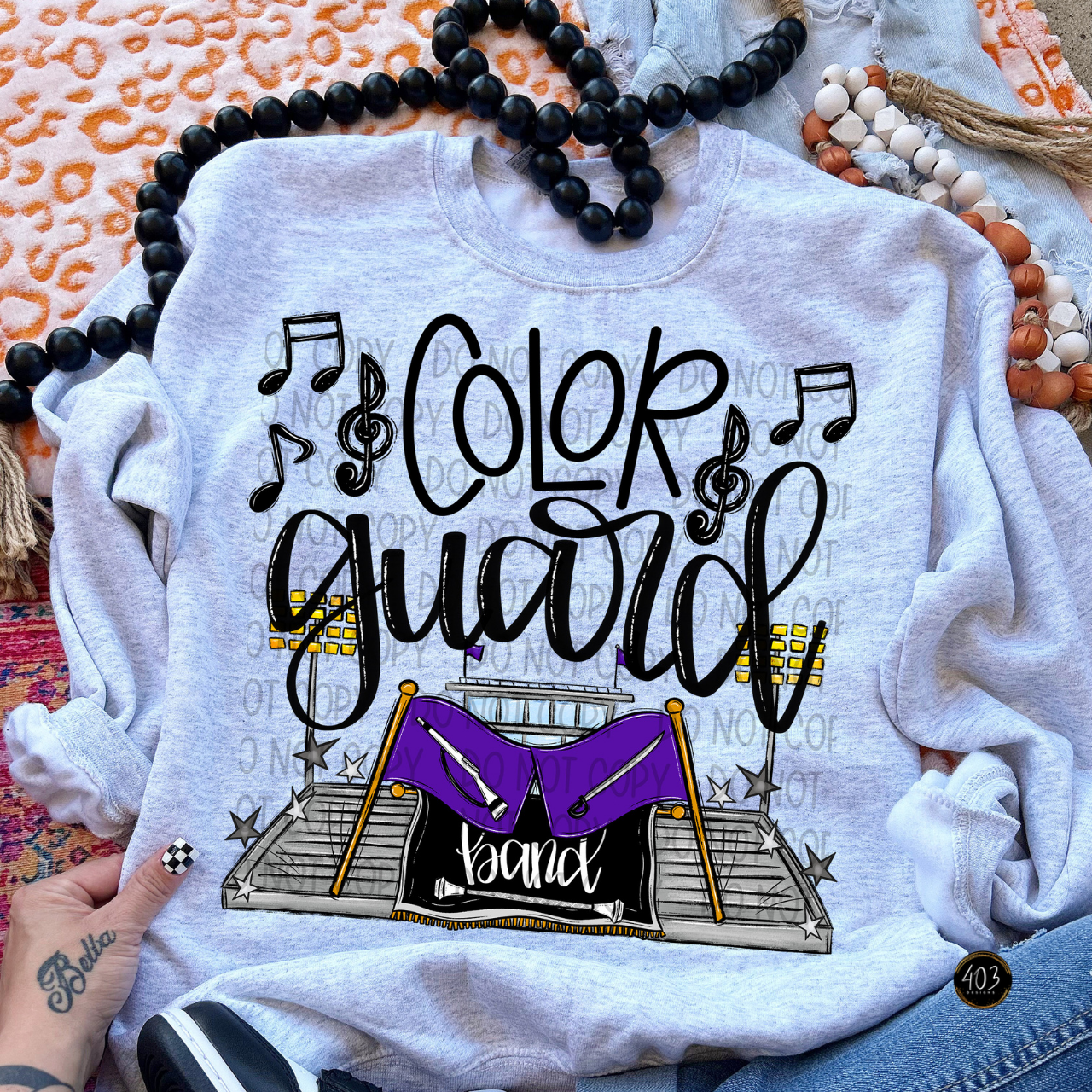 403 Designs - Wholesale Sublimation Transfer - Color Guard DTF Transfer 2