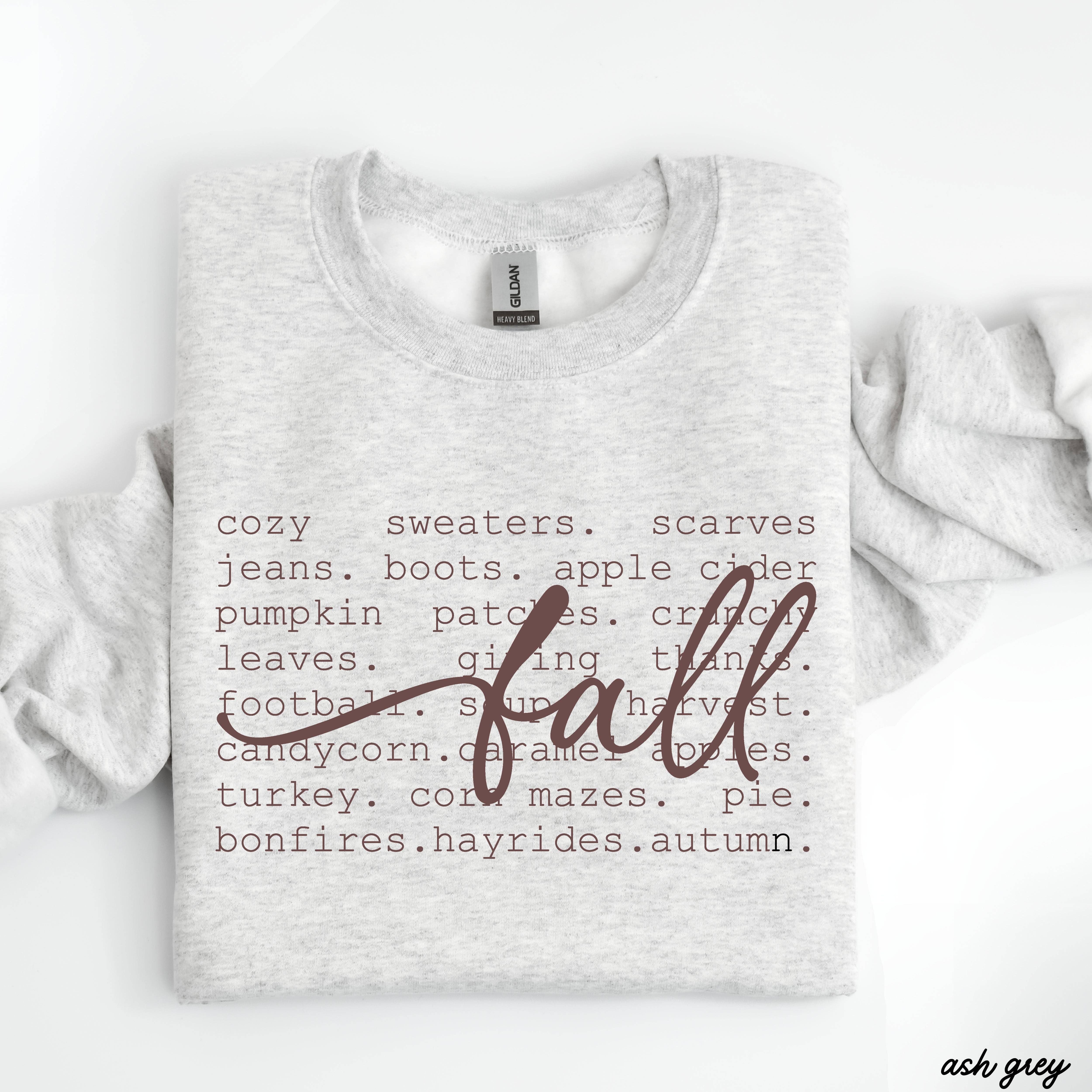 Chloe Vs Tank - Vente Sweat-shirt à imprimés – femme - Sweatshirt Fall Words *5 couleurs (S-3X)1
