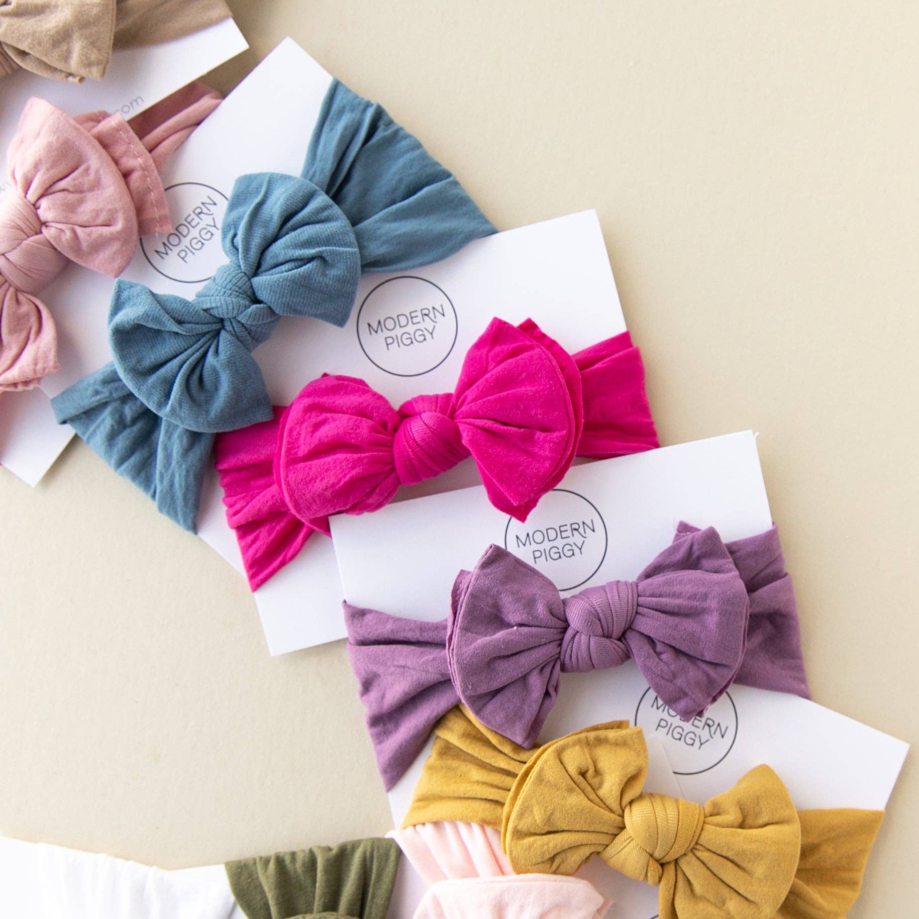 Modern Piggy - Wholesale Fashion Headband - Baby - Fuschia | Baby Band6