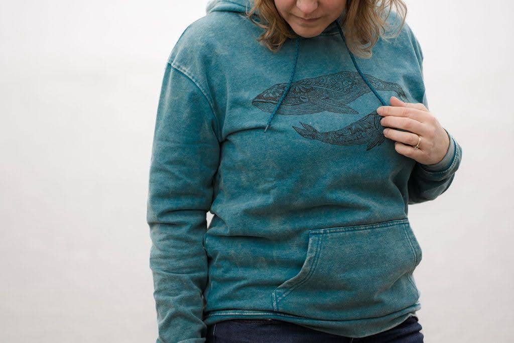 Your Green Kitchen - Vendita all'ingrosso Felpa con cappuccio - Donna - Felpa con cappuccio Whale/Felpa con cappuccio/Felpa2