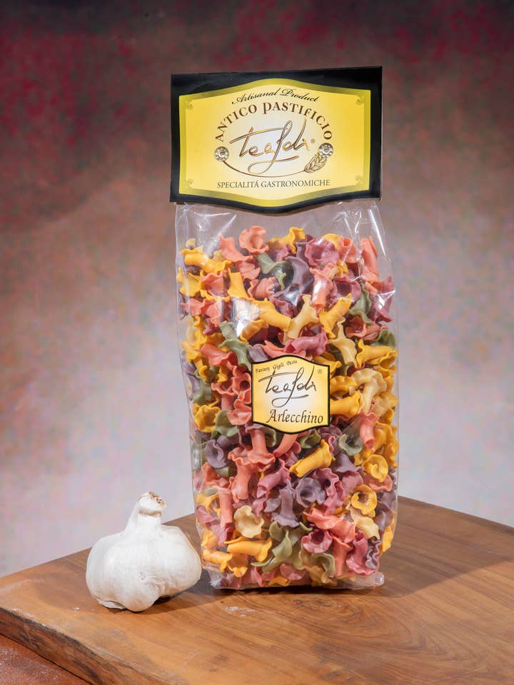 Gigli Arlecchino 500g per la vendita all'ingrosso da parte di ANTICO PASTIFICIO TEALDI SRL (Tealdi)