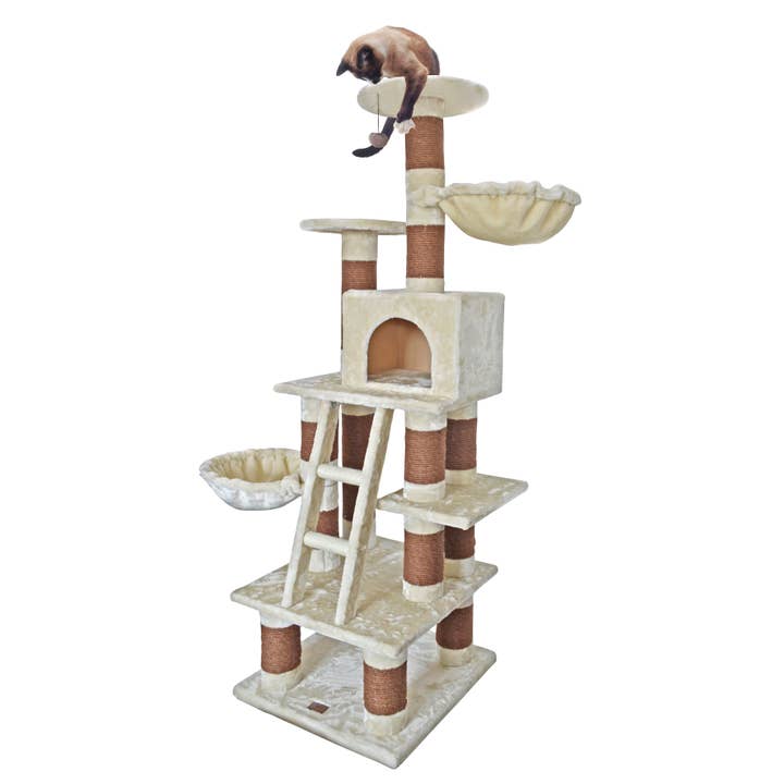 Nayeco - Wholesale Pet Scratcher - Cat - Savanna Cat Paradise 60X60X185cm Cat1