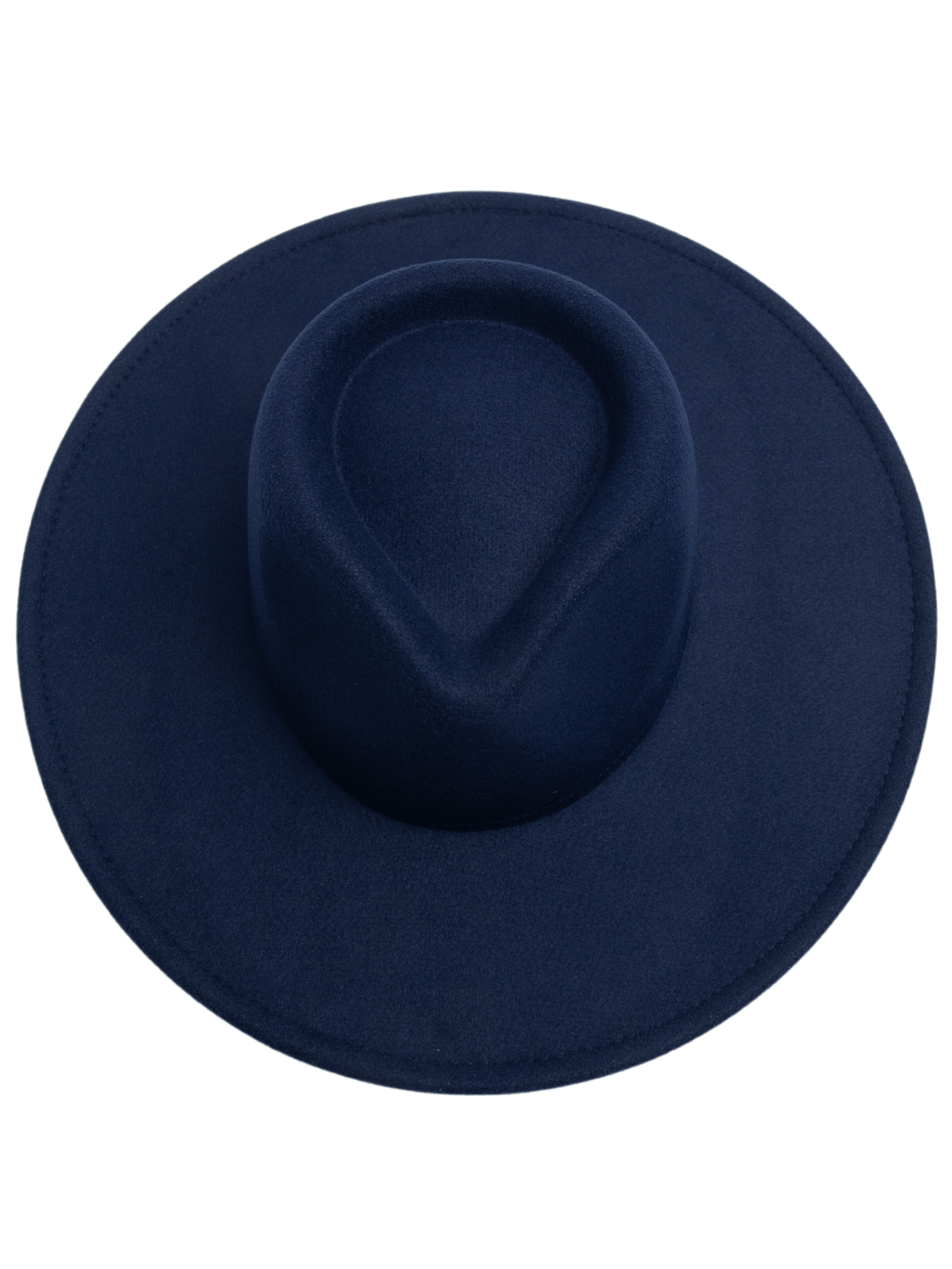 Lucca Couture - Wholesale Fedora - Women's - Women's Vegan felt rancher hat in Navy4