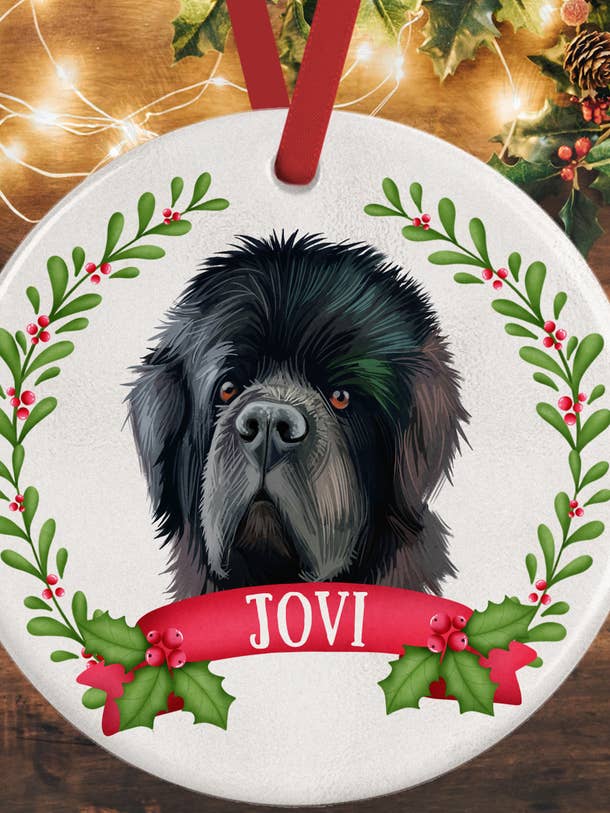 Newfoundland Christmas Decoration for wholesale by WagATudeTags