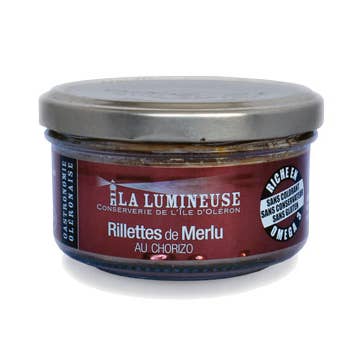 Rilletts af kuller med chorizo for engroshandel hos La Lumineuse