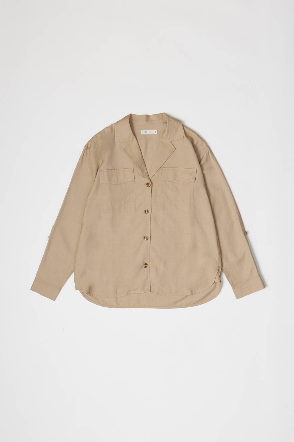 MOD REF - Wholesale Button Down Shirt - Women's - The Luciana Top | Relaxed Linen Button-Down Top13