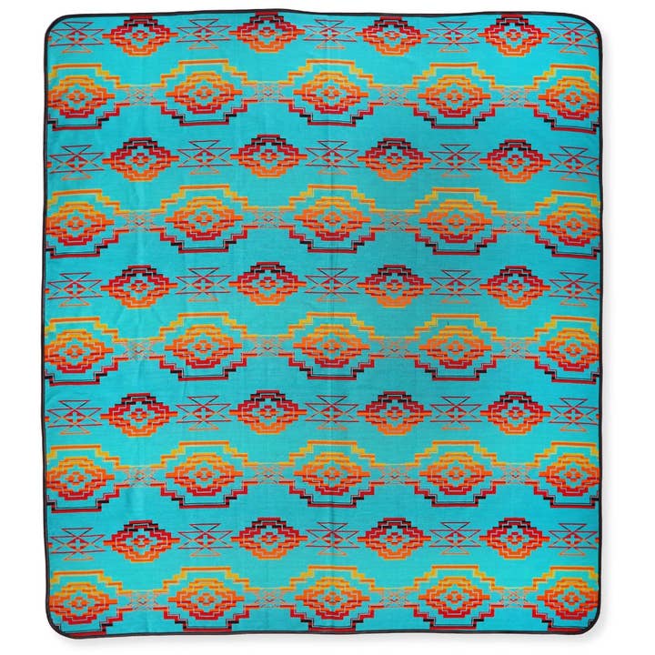 El Paso Saddleblanket - Wholesale Bedding Blanket - Queen Size Bedspread 7038-C