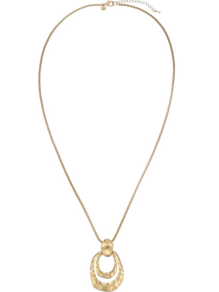 LesliiLange Kette Muster Anhänger Gold für den Großhandel von Leslii