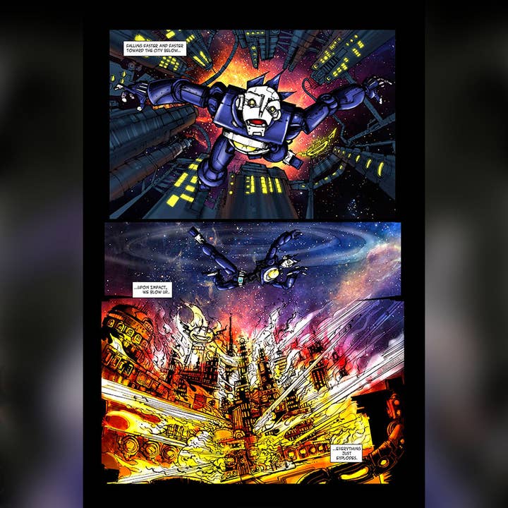 Cosmic Times - Wholesale Comic Book - Deep Space Tragedy - Issue 1 - Transformers Variant Edition3