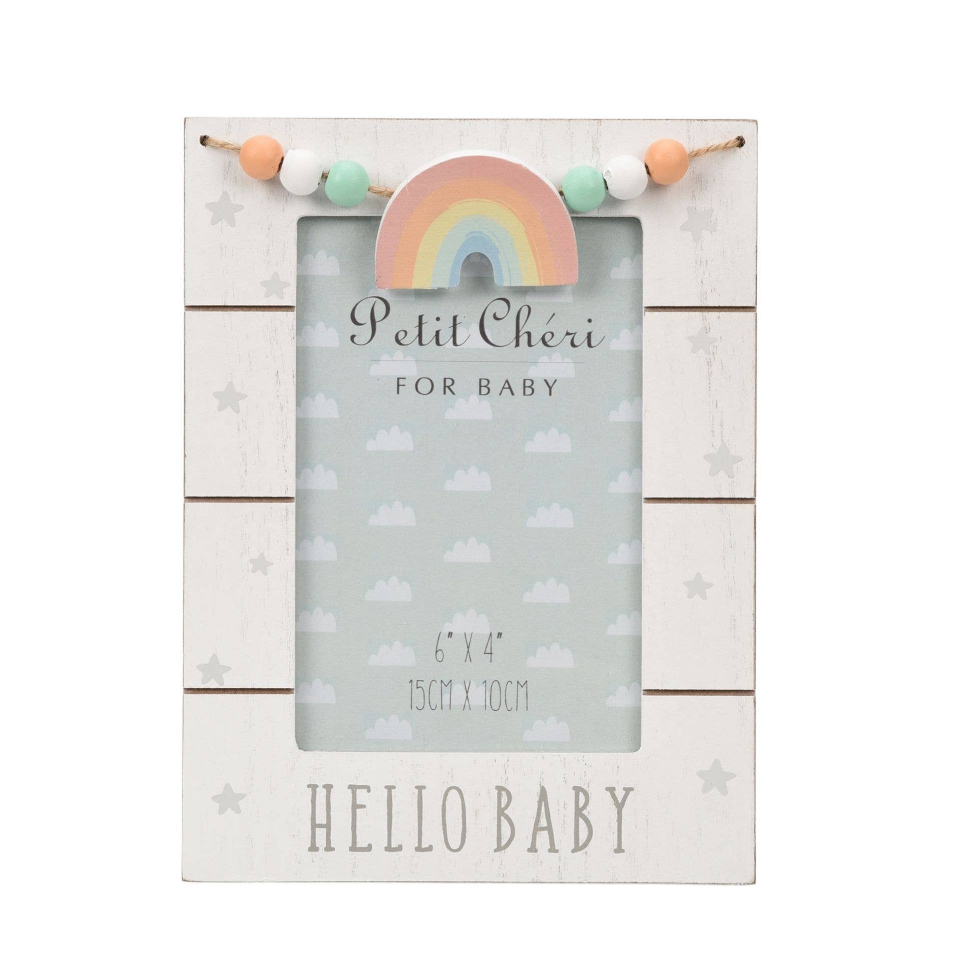 WIDDOP and Co. US - Wholesale Picture Frame - Petit Cheri Photo Frame "Hello Baby" 4" x 6"0