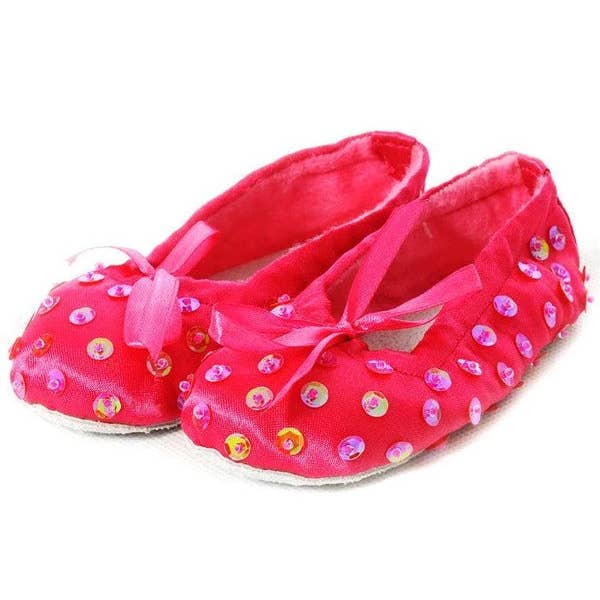 Lets dress up - Wholesale Dress shoes – Kids - Soft Sequin Ballet Shoes