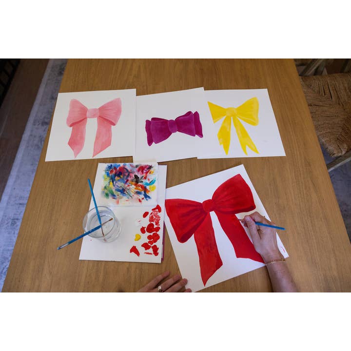 Adelfi - Wholesale Gift Bag - Rainbow Bows Small Gift Bag