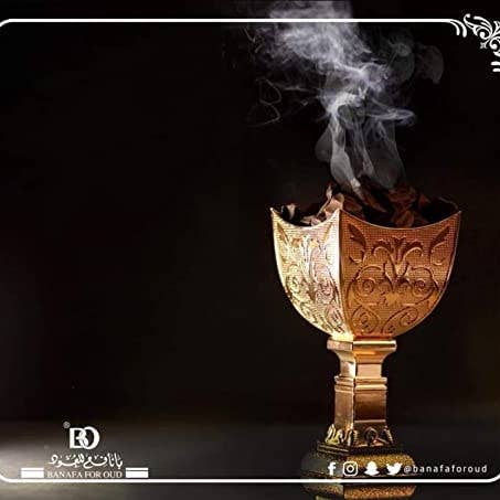 HAMSH LLC - Wholesale Incense - MAMOUL AL KHANJAR | Banafa for Oud | Bakhoor Incense | Incense made with the smell of oud and vanilla | (250 gm 0.55 lb) معمول الخنجرمن بانافع للعود والعطور | بخور معمول برائحة العود و الفانيليا الهادئة
