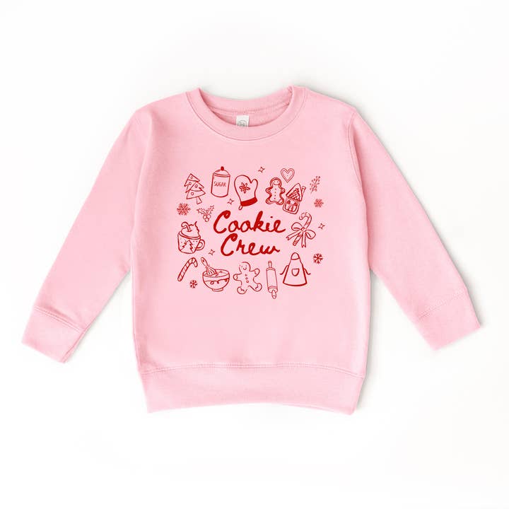 Benny & Ray Apparel - Wholesale Sweatshirt - Kids - Cookie Crew Christmas Cookie Doodle Winter sweater3