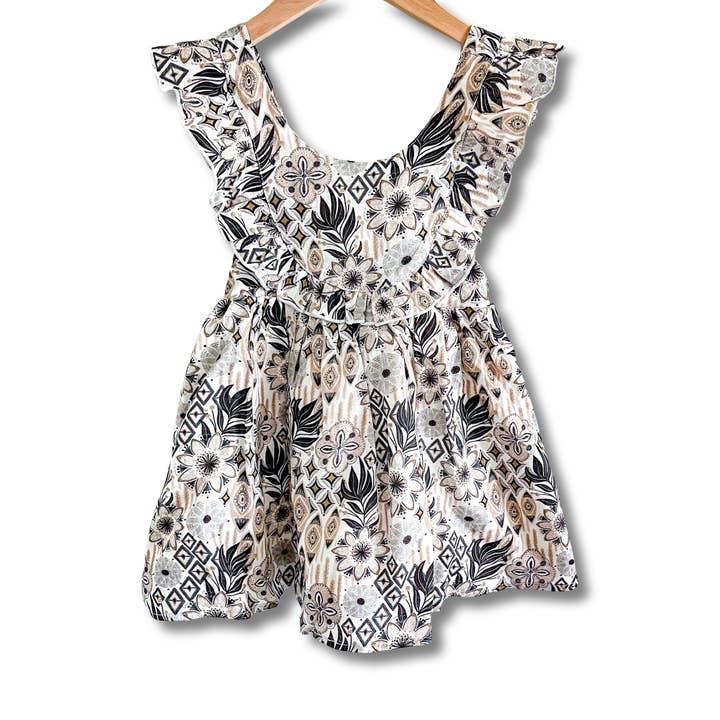 Runde Ruffle Kjole | Nytår, Ny Boho | Linned for engroshandel hos Sadie Scott